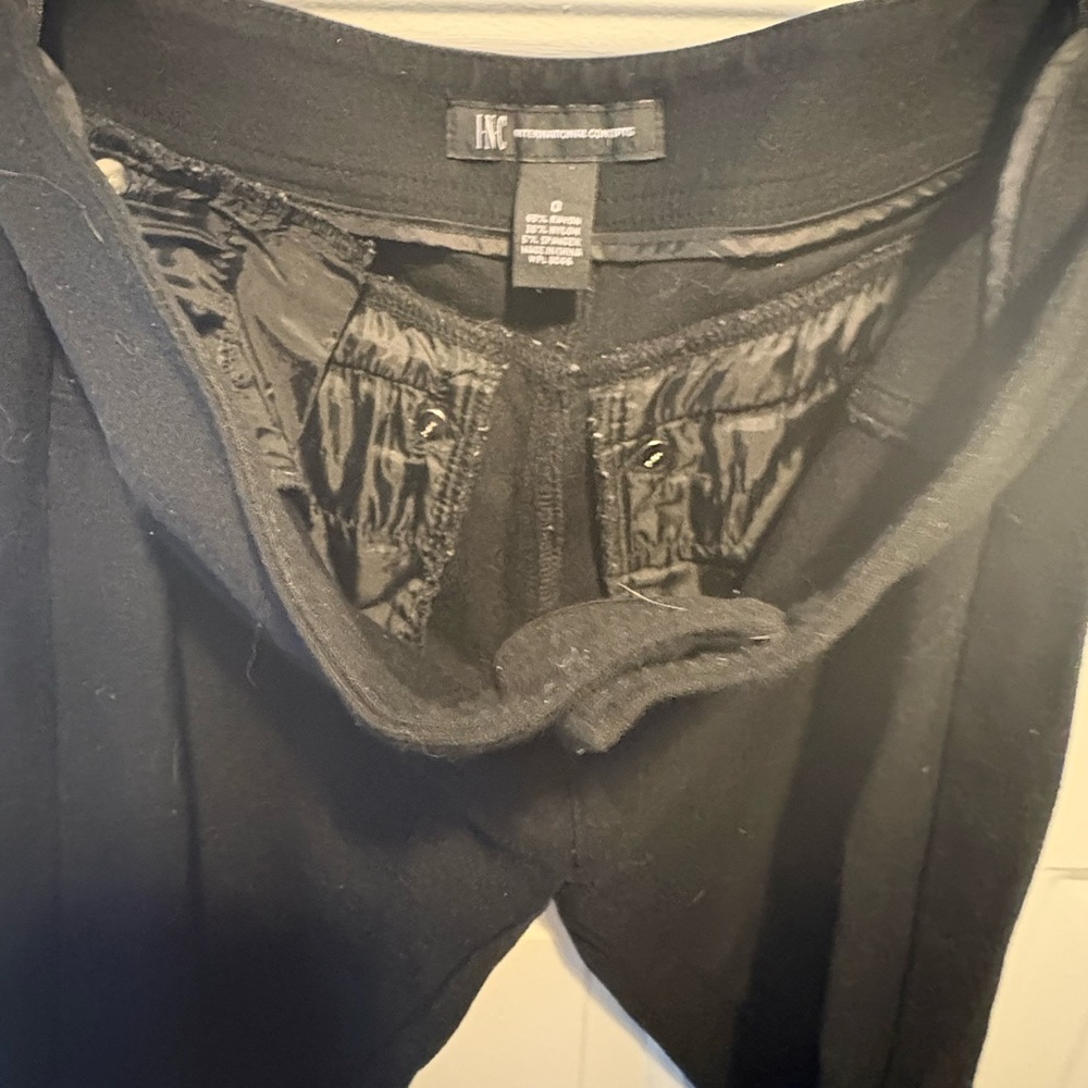 INC International Concepts Black Trousers